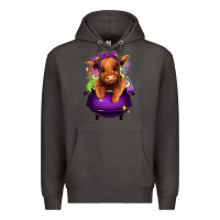 Smoke Halloween Heifer Premium Hoodie - RanaPortraitStore
