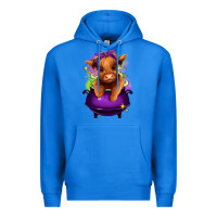 True Royal Halloween Heifer Premium Hoodie - RanaPortraitStore