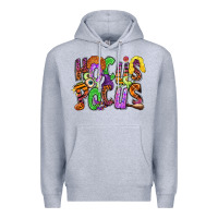 Heather Grey Hocus pocus Premium Hoodie - RanaPortraitStore