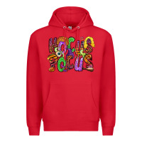 Red Hocus pocus Premium Hoodie - RanaPortraitStore