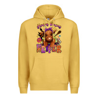 Antique Gold Hocus pocus Heifer Premium Hoodie - RanaPortraitStore