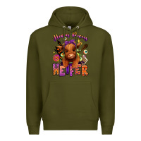 Army Green Hocus pocus Heifer Premium Hoodie - RanaPortraitStore