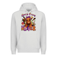 Dove Grey Hocus pocus Heifer Premium Hoodie - RanaPortraitStore