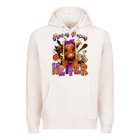 Pale Pink Hocus pocus Heifer Premium Hoodie - RanaPortraitStore