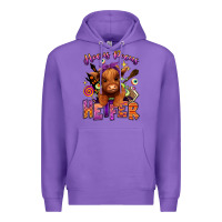 Purple Hocus pocus Heifer Premium Hoodie - RanaPortraitStore