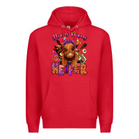 Red Hocus pocus Heifer Premium Hoodie - RanaPortraitStore