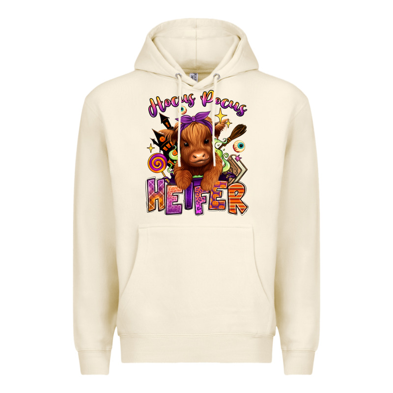 Hocus Pocus Heifer Premium Hoodie by RanaPortraitStore | Teevron