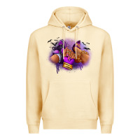 Pina Colada Halloween sneaker and heel afro woman Premium Hoodie - RanaPortraitStore