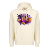 Tofu Halloween sneaker and heel afro woman Premium Hoodie - RanaPortraitStore