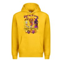 Lemon Hocus pocus i need coffee to focus Premium Hoodie - RanaPortraitStore