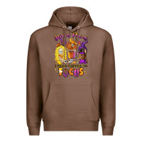Chestnut Hocus pocus i need coffee to focus Premium Hoodie - RanaPortraitStore