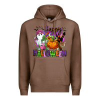 Chestnut Happy Halloween Premium Hoodie - RanaPortraitStore