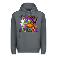 Rock Happy Halloween Premium Hoodie - RanaPortraitStore