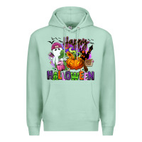 Seafoam Happy Halloween Premium Hoodie - RanaPortraitStore