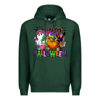 Sports Green Happy Halloween Premium Hoodie - RanaPortraitStore