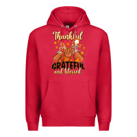 Cardinal Thankful grateful and Blessed black boy sneakers Premium Hoodie - RanaPortraitStore