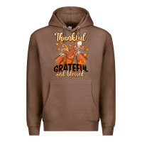 Chestnut Thankful grateful and Blessed black boy sneakers Premium Hoodie - RanaPortraitStore