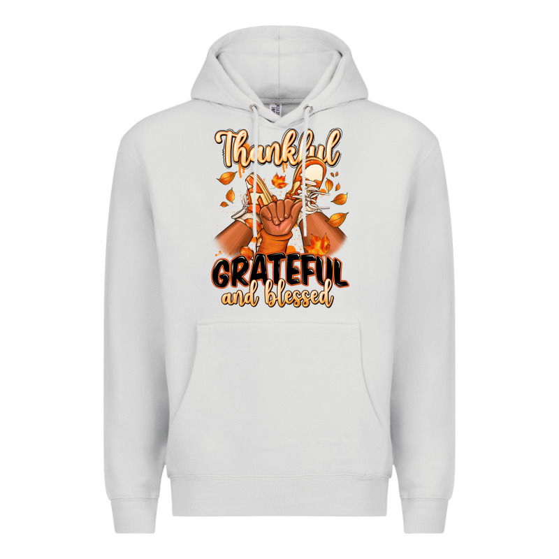 Thankful Grateful And Blessed Black Boy Sneakers Premium Hoodie by RanaPortraitStore | Teevron