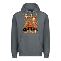 Rock Thankful grateful and Blessed black boy sneakers Premium Hoodie - RanaPortraitStore
