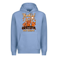 Thankful Grateful And Blessed Black Boy Sneakers Premium Hoodie | Teevron