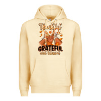 Pina Colada Thankful grateful and Blessed black boy sneakers Premium Hoodie - RanaPortraitStore