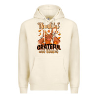 Tofu Thankful grateful and Blessed black boy sneakers Premium Hoodie - RanaPortraitStore