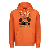 Carrot Thankful grateful and Blessed black man sneakers Premium Hoodie - RanaPortraitStore