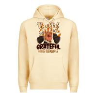 Pina Colada Thankful grateful and Blessed black man sneakers Premium Hoodie - RanaPortraitStore
