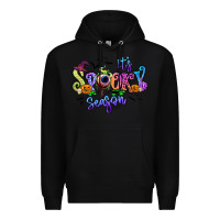 Black It's spooky season Premium Hoodie - RanaPortraitStore