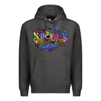 Charcoal Heather It's spooky season Premium Hoodie - RanaPortraitStore