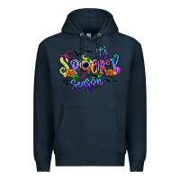 Navy It's spooky season Premium Hoodie - RanaPortraitStore