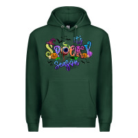 Sports Green It's spooky season Premium Hoodie - RanaPortraitStore