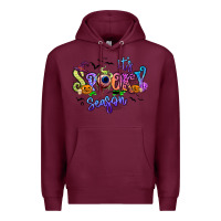 Burgundy It's spooky season Premium Hoodie - RanaPortraitStore