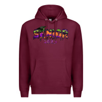 Burgundy Senior 2023 Halloween Premium Hoodie - RanaPortraitStore