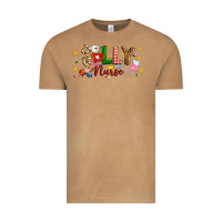 Vintage Camel Christmas jolly nurse Vintage Tee - Artiststas