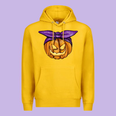 Premium Hoodie Jack O' Lantern Halloween Pumpkin