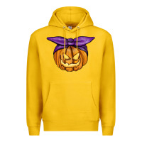 Lemon Jack O' Lantern Halloween Pumpkin Premium Hoodie - RanaPortraitStore
