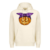 Tofu Jack O' Lantern Halloween Pumpkin Premium Hoodie - RanaPortraitStore