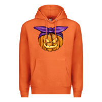 Carrot Jack O' Lantern Halloween Pumpkin Premium Hoodie - RanaPortraitStore