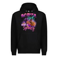 Black Sorta sweet sorta spooky sneaker and heel afro wom Premium Hoodie - RanaPortraitStore