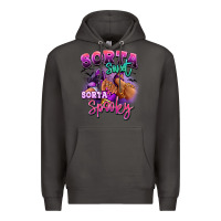 Smoke Sorta sweet sorta spooky sneaker and heel afro wom Premium Hoodie - RanaPortraitStore