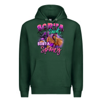 Sports Green Sorta sweet sorta spooky sneaker and heel afro wom Premium Hoodie - RanaPortraitStore