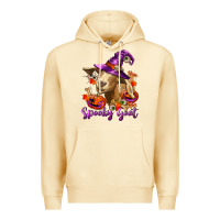 Pina Colada Spooky Goat Premium Hoodie - RanaPortraitStore