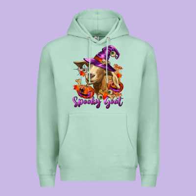 Premium Hoodie Spooky Goat
