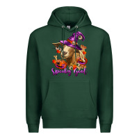 Sports Green Spooky Goat Premium Hoodie - RanaPortraitStore
