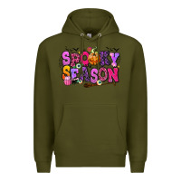 Army Green Spooky season Halloween Premium Hoodie - RanaPortraitStore