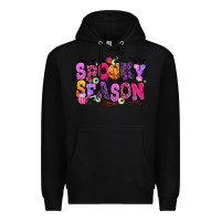 Black Spooky season Halloween Premium Hoodie - RanaPortraitStore