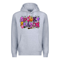 Heather Grey Spooky season Halloween Premium Hoodie - RanaPortraitStore