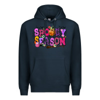 Navy Spooky season Halloween Premium Hoodie - RanaPortraitStore