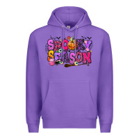 Purple Spooky season Halloween Premium Hoodie - RanaPortraitStore